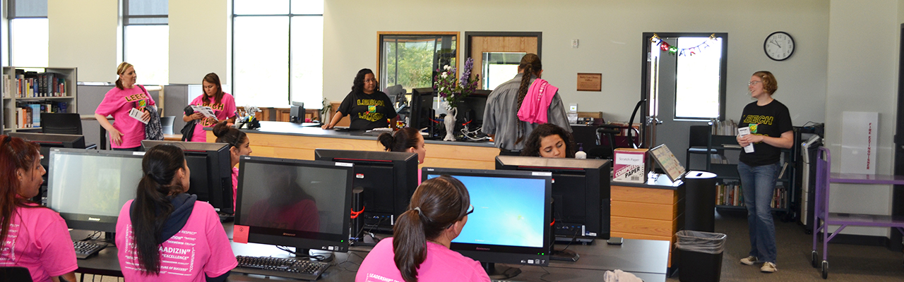 People Using Computers